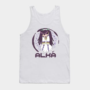 Las Dan - Sage Alka Cute Chibi Tank Top